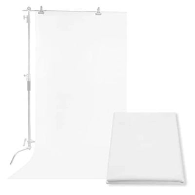 Immagine di Selens 3 x 1,7 m, diffusore in tessuto nylon seta bianca diffusione, senza cuciture, per illuminazione fotografica, softbox e tende luminose