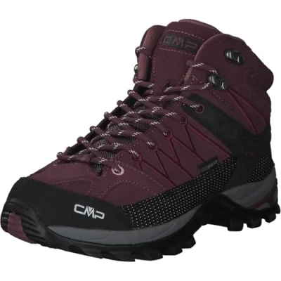 Immagine di CMP Rigel MID Trekking Scarpa da hiking, Donna, Taglia: 37, Prugna Pelle / sintetico
