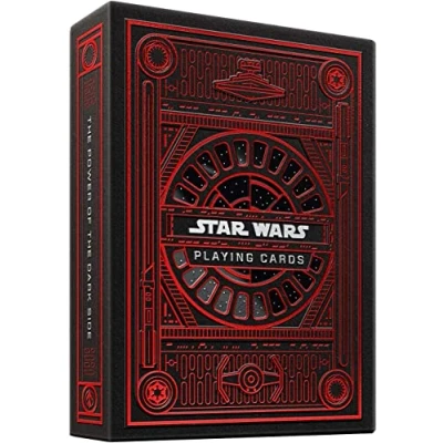 Immagine di SOLOMAGIA Star Wars Dark Side (RED) playing cards by Theory11