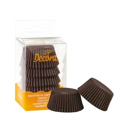 Immagine di DECORA, 0339632 Pirottini Bruno, Comodissimi per Cuocere, Presentare e Regalare Muffin, Resistono fino a 220, In comodo Blister