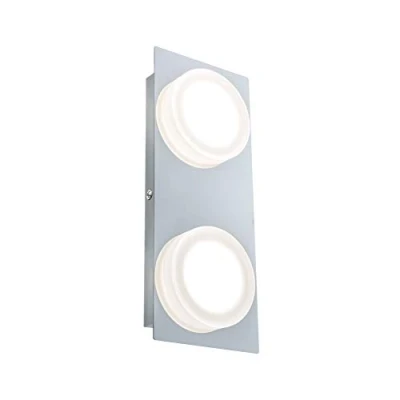 Immagine di Paulmann Doradus 70883 Lampada LED a soffitto per bagno 10 W Bianco caldo Cromo