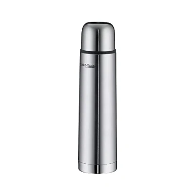 Immagine di Thermos TC Beverage Bottle 0,70 l, Steel Mat, Acciaio Inox, 12 h caldo/24 Freddo, Assolutamente ermetico con Tappo a Vite e Bicchiere, per università, Scuola, Ufficio, Viaggi, by