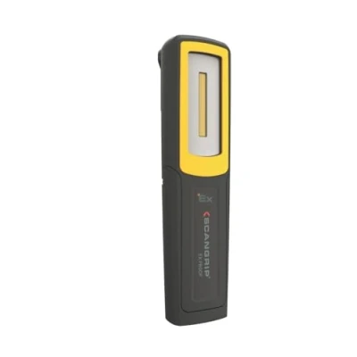 Immagine di Scangrip 03.5611 Midi EX Lampada da lavoro ricaricabile LED COB ATEX Zona Nero/Giallo
