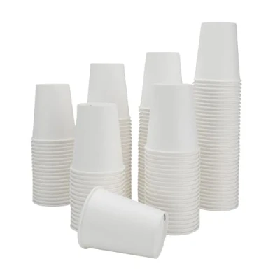 Immagine di Caramont Bicchieri di Cartone da 200 ml Confezione 1000, Monouso, Resistenti al Calore, Qualità, Ideali per Caffè, Tè, Bevande Calde e Fredde durante Eventi come Compleanni, Ricevime
