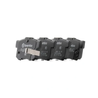 Immagine di BREMBO P 79 027 Kit pastiglie freno con segnalatore acustico usura lamierino anticigolío accessori SUZUKI: SX4 I Hatchback, SWIFT 3