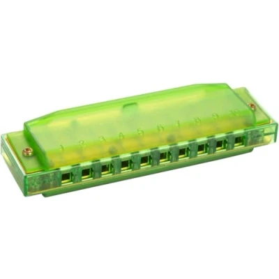 Immagine di HOHNER Armonica a bocca Translucent Harp, C, verde