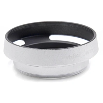 Immagine di vhbw Paraluce 46mm argento compatibile con Olympus 12 mm 2 ED (EW M1220), 17 1.8 M1718) obiettivo