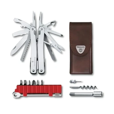 Immagine di Victorinox Swiss Tool Spirit X Plus Ratchet 3.0236.L Multiutensile Numero funzioni 36 Argento