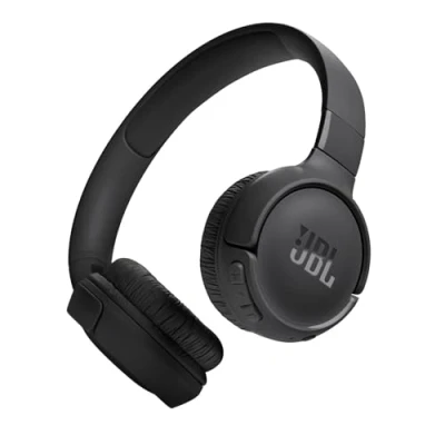 Immagine di JBL Tune 520BT Cuffie On Ear Bluetooth Wireless, Pieghevoli e Leggere, Microfono Comandi su Padiglione con Voice Aware, Pure Bass, Connessione Multipoint, fino a 57 ore di Autonomia, Nero