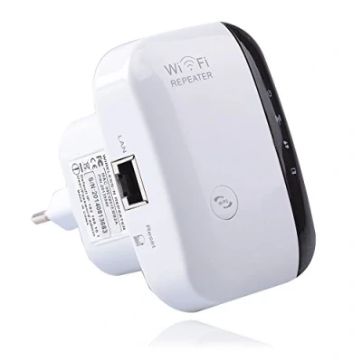 Immagine di WiFi répétiteur, caidi 300 Mbps N 802.11 AP wireless Mini Repeater Adattatore Amplificatore di segnale 2.4 ghz Antenne integrate norme IEEE Interfaccia RJ45 protezione WPS EU