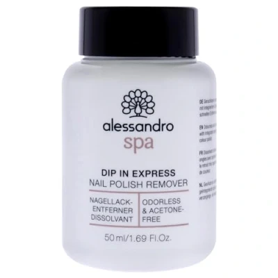 Immagine di Alessandro Spa Dip In Express Solvente per unghie, inodore e senza acetone, 50 ml, confezione da 1