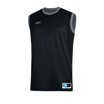 Immagine di JAKO Maglia da Uomo Change 2.0 Reversibile, Nero/Grigio Pietra, S