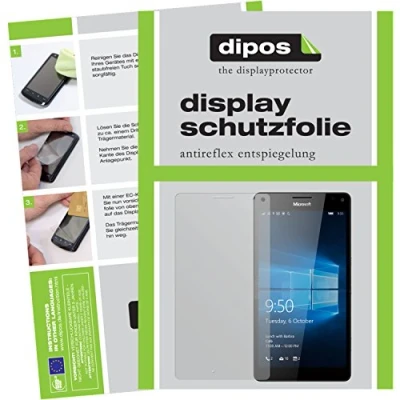 Immagine di dipos I 2X Pellicola Protettiva antiriflesso Compatibile con Microsoft Lumia 950XL di Protezione