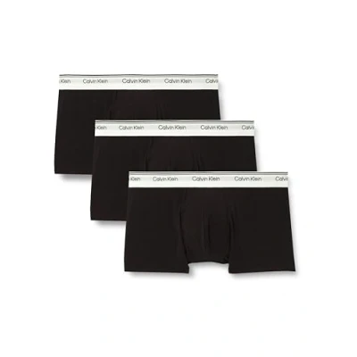 Immagine di Calvin Klein Slip Bikini Modellanti Donna Confezione da 3 Cotone Elasticizzato, Multicolore (Black/White/Grey Heather), XXL