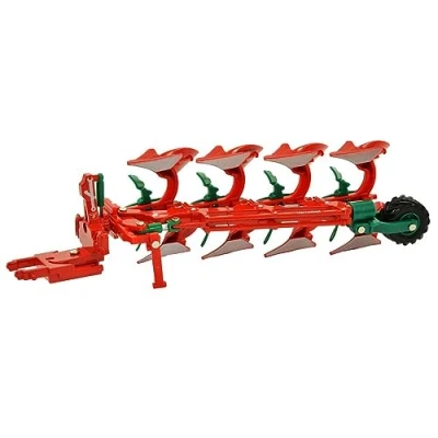 Immagine di Replica dell&#039;aratro Kverneland 2300 S Variomat, compatibile con trattori agricoli, animali e giocattoli in scala 1332, adatto a collezionisti bambini dai 3 anni su, multicolore