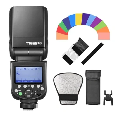 Immagine di Godox Thinklite TT685IIO TTL On Camera Speedlite 2.4G Wirelss X System Flash GN60 High Speed 1/8000s Sostituzione per Olympus E M10II M5II M1 PL8 7 6 5 P5 P3 PEN F Panasonic