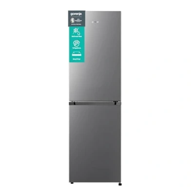 Immagine di Gorenje NRK 418 ECS4 Frigorifero congelatore NoFrostPlus/MultiFlow 360/ CrispZone / 182,4 cm/frigorifero 171 l/congelatore 85 l/ 41 dB/ 226 kWh/anno/effetto acciaio inossidabile
