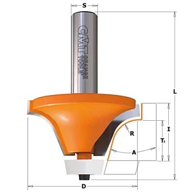 Immagine di CMT ORANGE TOOLS 966.601.11 FRESA X RIFILARE 15GR.C/CUS. HW Z2 S=12 D=50.8X19 DX