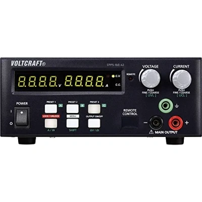 Immagine di VOLTCRAFT CPPS 160 42 Alimentatore da laboratorio regolabile 0.02 V/DC 0.01 10 A W USB Controllo remoto, Programmabile, Auto Range Num. uscite 1 x
