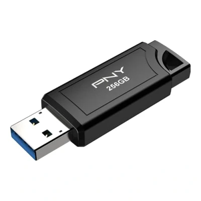Immagine di PNY 256GB USB PRO Elite V3 3.2 Gen 2, fino A 1000 MB/s lettura, 800 scrittura, prestazioni estreme per archiviazione e trasferimento di dati, design in metallo premium, connettore tipo