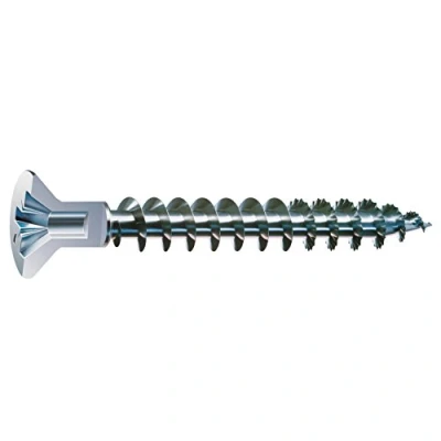 Immagine di SPAX, Set di viti universali a testa svasata e impronta croce, filettate, zincate, A2J 0271010450205, 4,5 x 25 mm, 1000 pz.