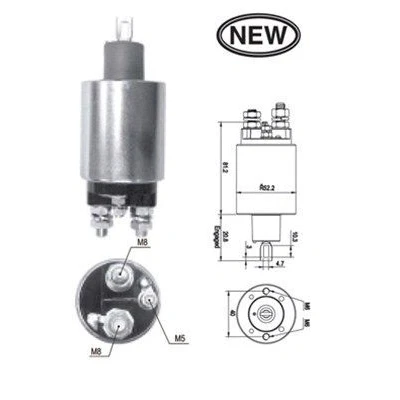 Immagine di MAGNETI MARELLI 940113050539 Elettromagnete, Motore d&#039;avviamento FORD: Focus Mk1 Hatchback