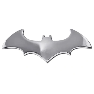 Immagine di Batman Emblema 3d auto, in ABS, cromato