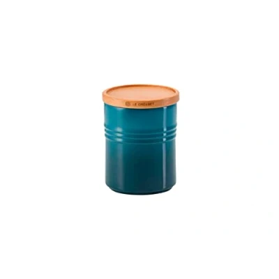 Immagine di Le Creuset Storage Jar Deep Teal ø 10 cm / 540 ml