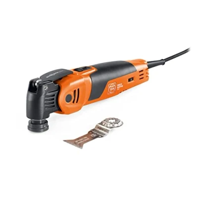 Immagine di FEIN Multimaster MM 700 Max Basic, Utensile multifunzione lama bimetallica per legno, metallo e plastica, Motore da 450 W, Sistema antivibrazioni, Attacco StarlockMax, di serraggio rapido