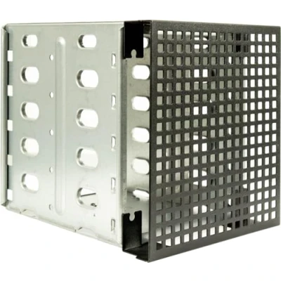 Immagine di Intertech Telaio di montaggio Inter Tech da 13,30cm (5,25&quot;) a 5x3,5&quot; per cassa 48,30cm (19&quot;), Accessori armadio rack, Nero