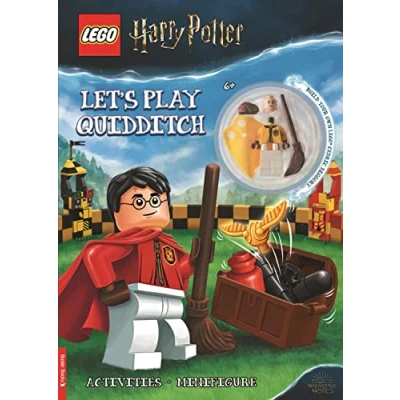 Immagine di LEGO® Harry Potter™: Let&#039;s Play Quidditch Activity Book (with Cedric Diggory minifigure)