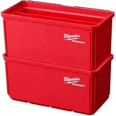Immagine di Milwaukee PACKOUT Contenitore 10 x 20 cm, 2 pezzi