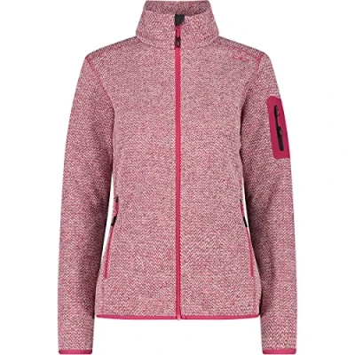 Immagine di CMP Giacca In Knit tech da Donna, Fucsia/White, 48