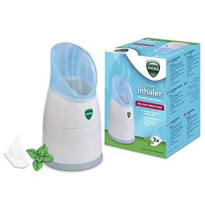 Immagine di Vicks Personal Steam Inhaler with Two Scent Pads, V1300