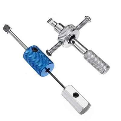 Immagine di Loboo Idea 2 pz Disco Detainer Fabbro Strumenti Blocco Pick Set Lucchetto Tool Lockpicking (2 pezzi, A)