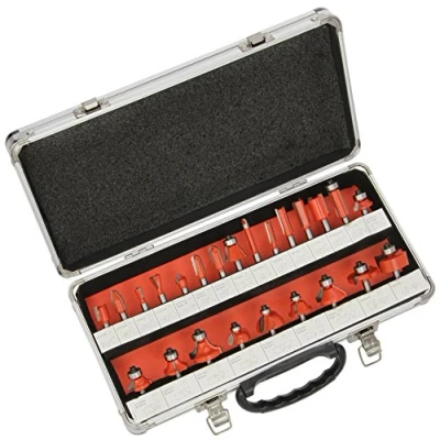 Immagine di Silverline, Set di punte fresatrici in metallo duro, 24 pz. 656577