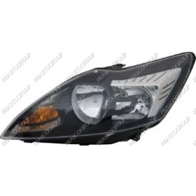 Immagine di PRASCO FD4264914 fari Sx H7, H1 cromo/nero con motore regolazione assetto FORD: Focus 2 Kombi, 2, Limousine
