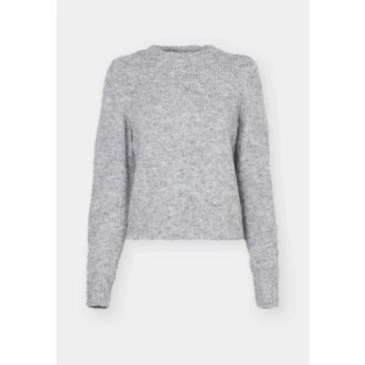 Immagine di Vero Moda Vmnovah Oneck Maglione, Donna, Taglia: XS, Medium grey melange