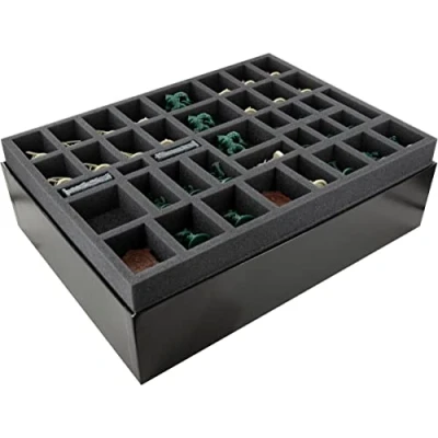 Immagine di Feldherr Set di Schiuma Porta gettoni Compatibile con Il Gioco Base HeroQuest (2021) + Fortezza Kellars Ritorno del Signore degli Stregoni Scatola
