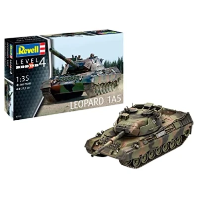 Immagine di Revell 03320 Leopard 1A5 1:35 Kit modello in plastica non verniciata, scala