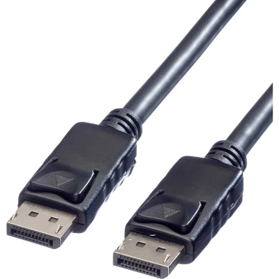 Immagine di Roline Displayport Cavo Spina DisplayPort, 3.00 m Nero 11.04.5603 Schermato
