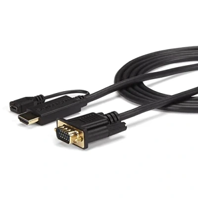 Immagine di STARTECH ADATTATORE HDMI A VGA DA 1 8M