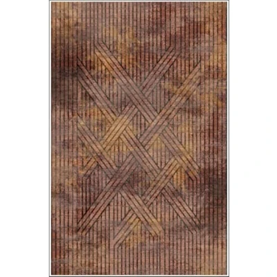 Immagine di MANI TEXTILE Tappeto FISUN Arancione Dimensioni 80 x 150