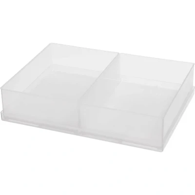 Immagine di raaco Inserto per valigetta porta minuteria (L x L A) 220 160 47 mm Scomparti: 2 Contenuto 1 pz.