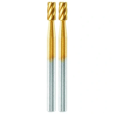 Immagine di Dremel MAX Punta da intaglio ad elevate prestazioni (194DM) 2 punte per e incisione 3,2 mm rivestite in titanio, massima durata