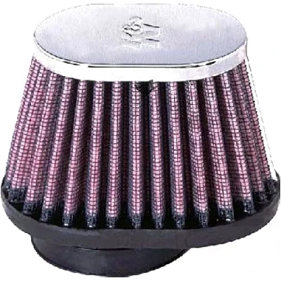 Immagine di K&amp;N Filtro Aria Universale Ovale/Conico 51mm flangia decentrata, 76mm x 102mm base, top, altezza 70mm (RC 1820)
