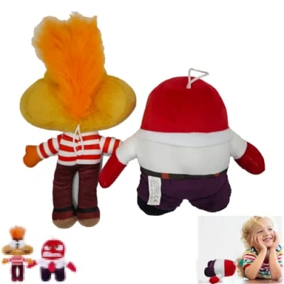 Immagine di Gxlaihly 2 Pezzi Inside Out Peluche, In side Anxiety, Envy, Embarrassment, Ennui Peluche Anime per Fan di Film Compleanno Regali da Collezione (A+B)