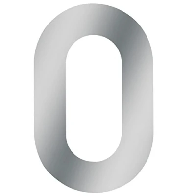 Immagine di Meister Numero civico n.0, Grigio Metallizzato, 0