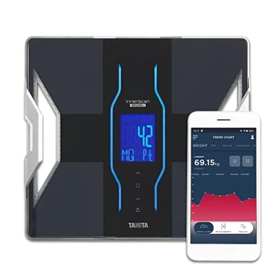 Immagine di TANITA RD 953 Nero, Premium Designer, Analizzatore di composizione corporea, Connessione Bluetooth My Healthcare App