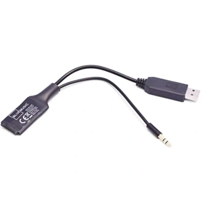 Immagine di BlueMusic Adattatore audio Bluetooth compatibile con BMW E60 E90 E81 E87 X5 E70 Z4 E89 USB/AUX